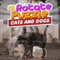 Puzzle Rotativ – Pisici și Câini